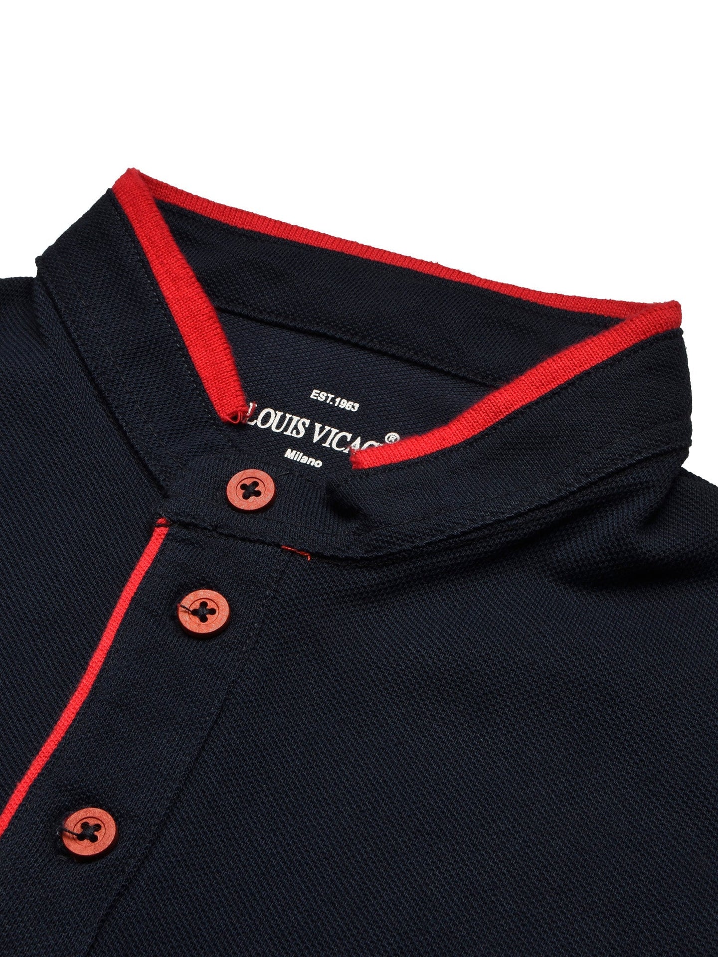 LV Summer Polo Shirt For Men-Dark Navy-BE729/BR12980