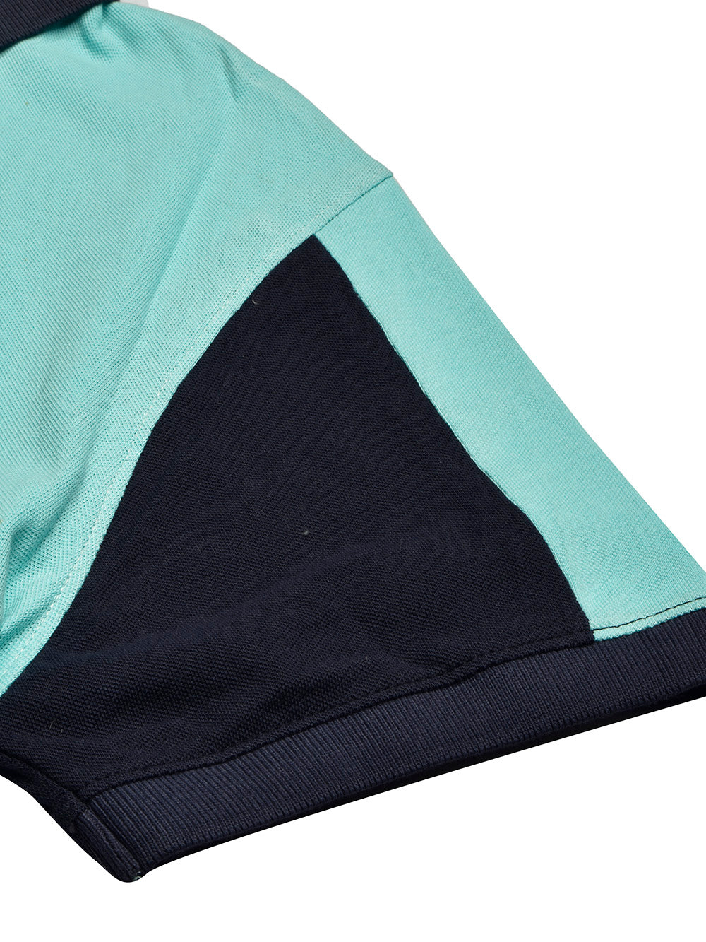 LV Summer Polo Shirt For Men-Light Sky & Dark Navy-BE849