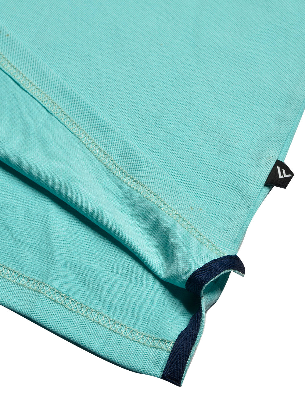 LV Summer Polo Shirt For Men-Light Sky & Dark Navy-BE849