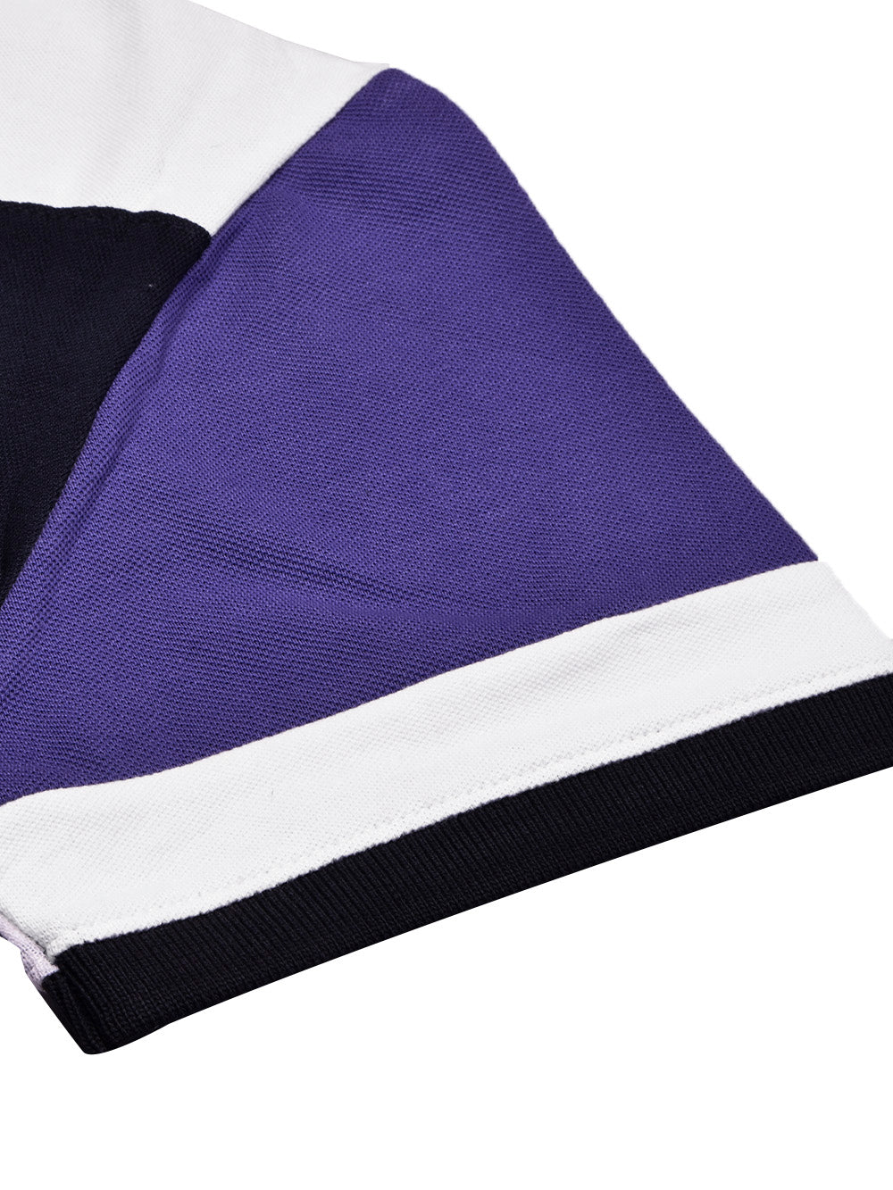 LV Summer Polo Shirt For Men-Purple Blue with White & Navy Panel-BE839/BR13079