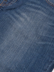 Levi's Jeans Skirt For Ladies-Blue Faded-BE1281