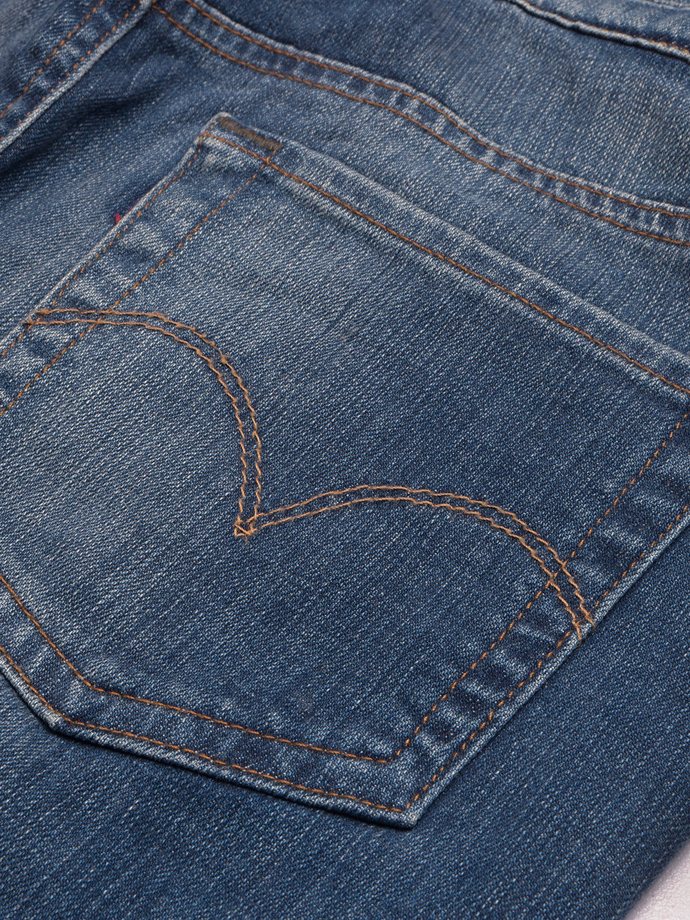 Levi's Jeans Skirt For Ladies-Blue Faded-BE1281