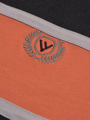 Louis Vicaci P.Q Long Sleeve Henley Shirt For Men-Charcoal Melange-BE953/BR13202