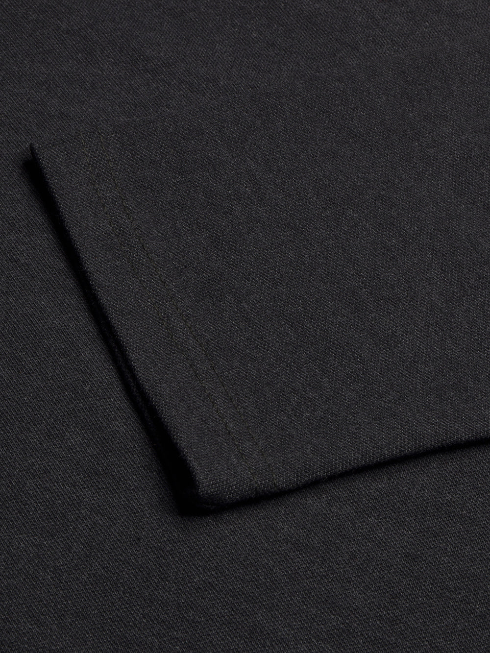 Louis Vicaci P.Q Long Sleeve Henley Shirt For Men-Charcoal Melange-BE953/BR13202