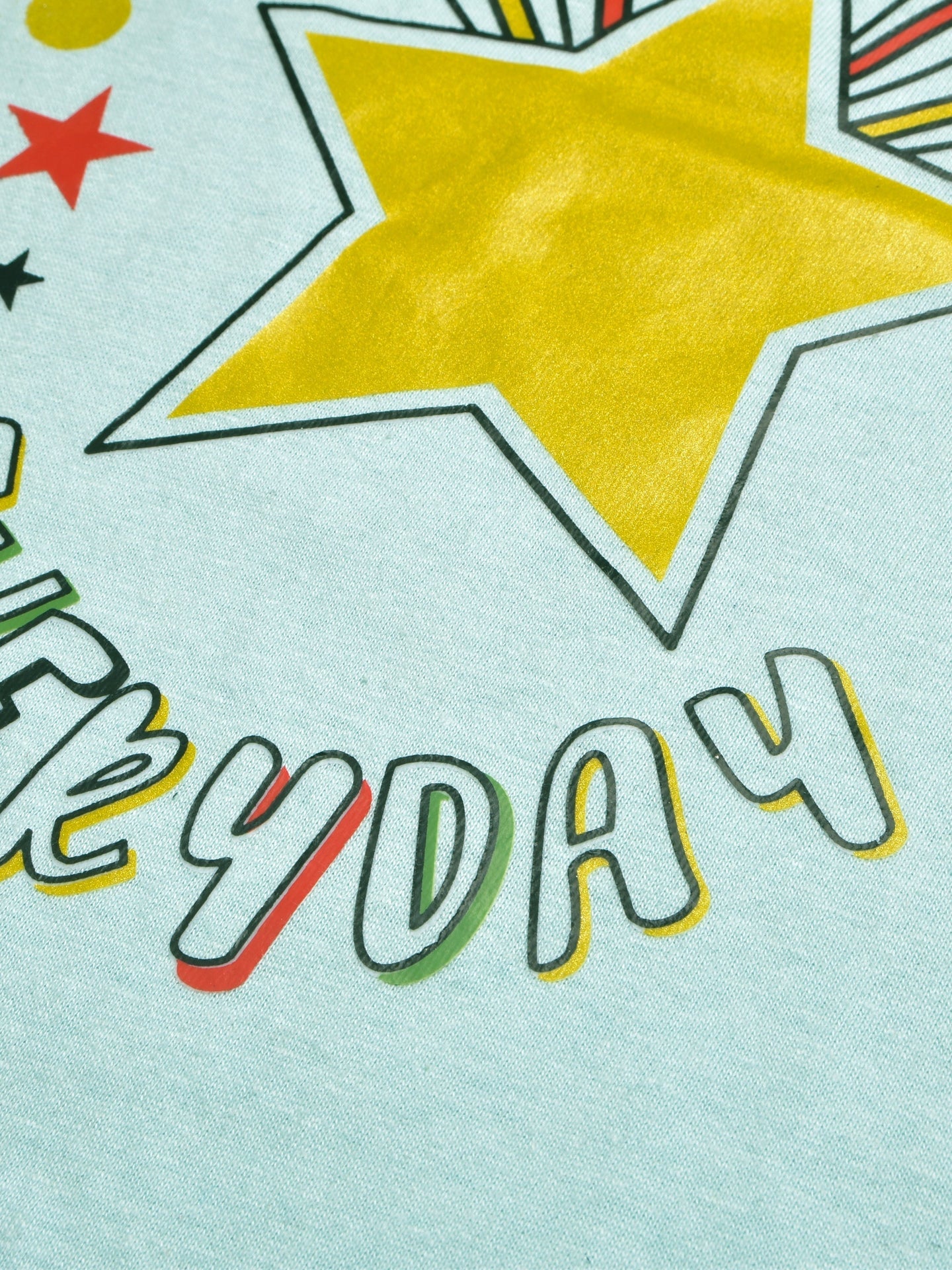 Louis Vicaci Single Jersey Tee Shirt For Kids-Ice Blue-BE1182/BR13423