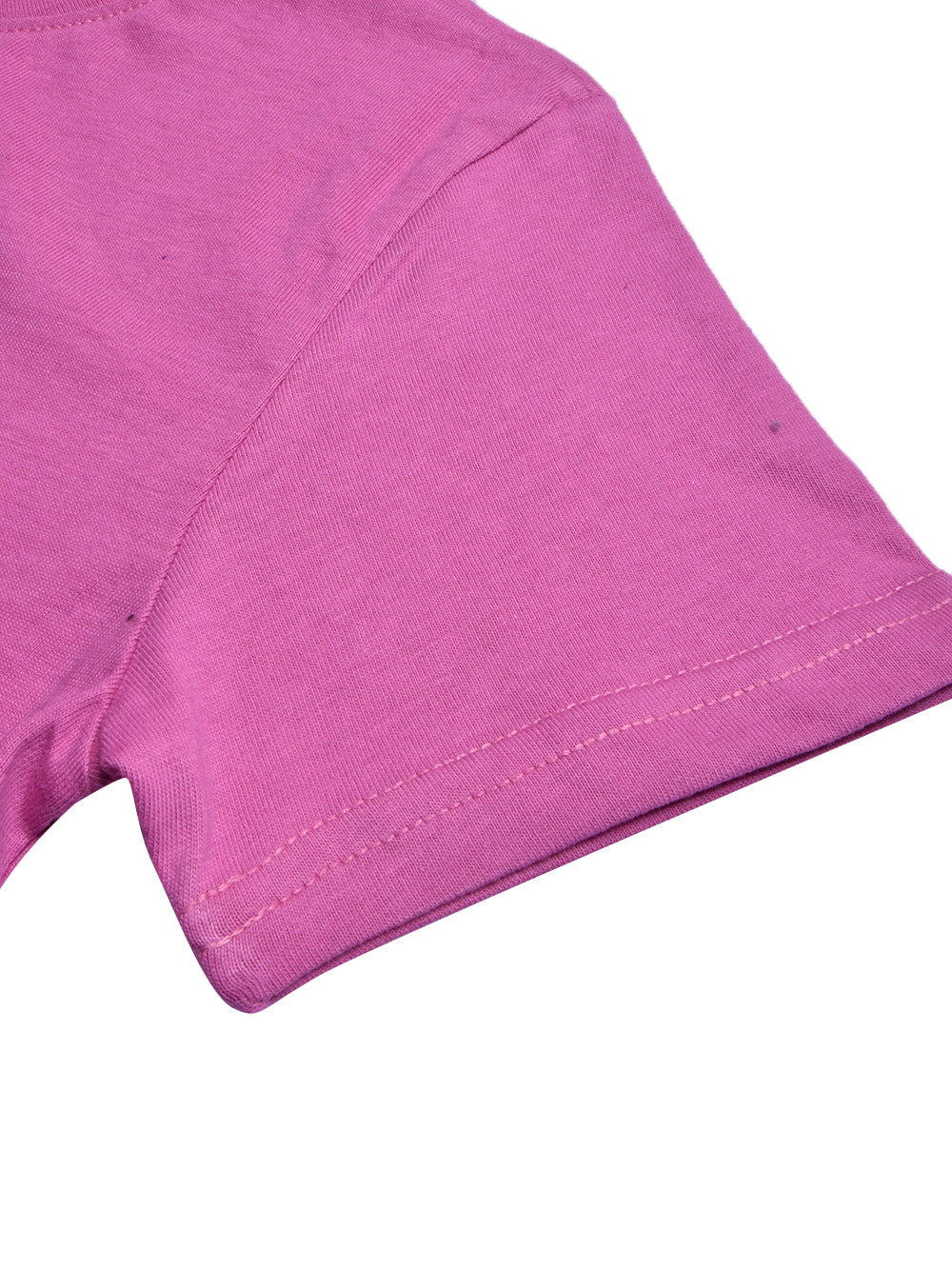 Louis Vicaci Single Jersey Tee Shirt For Kids-Magenta-BE841/BR13080