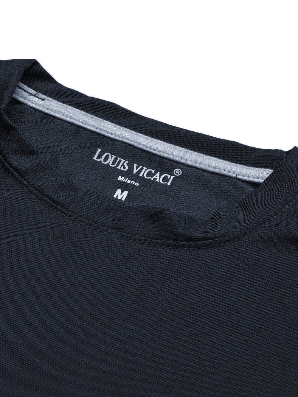Louis Vicaci Summer T Shirt For Men-Dark Navy-BE999/BR13240