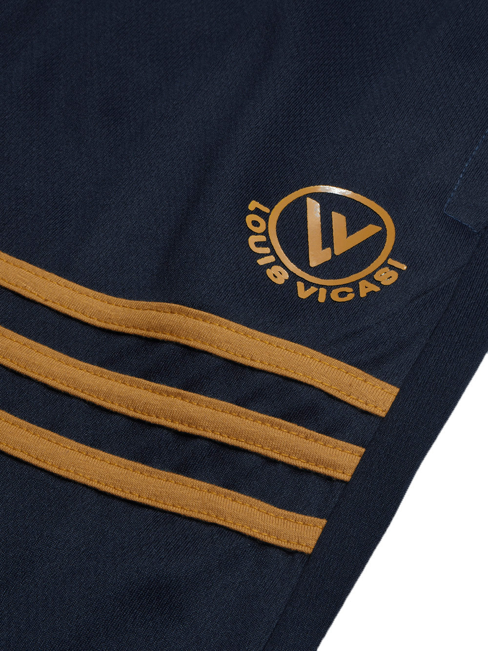 Louis Vicaci Summer Active Wear Tracksuit For Men-Dark Navy-BE918/BR13179