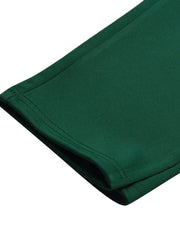 Louis Vicaci Interlock Stretchy Slim Fit Pent For Men-Dark Green-BR13259