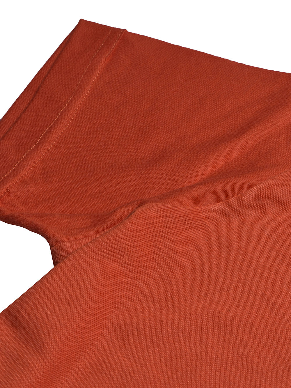 M-17 Crew Neck Tee Shirt For Ladies-Dark Orange-BE1059/BR13293