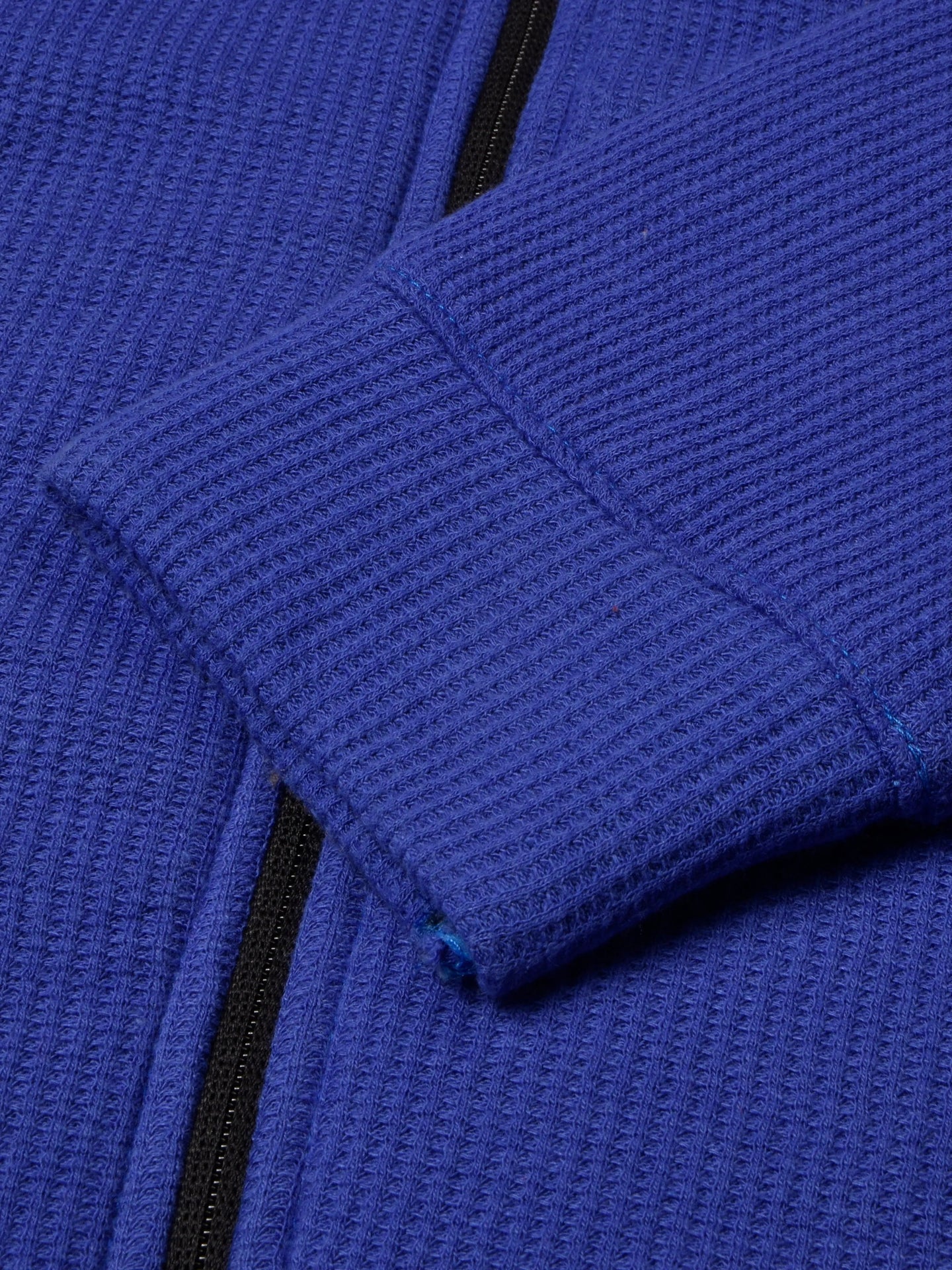 M&S Zipper Fur Bomber Jacket For Men-Royal Blue-SP06