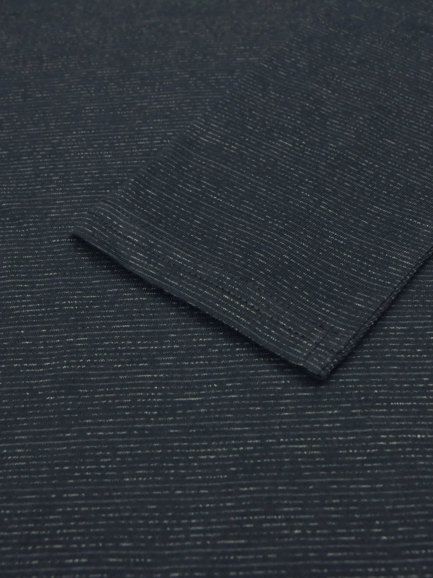 Maxx Crew Neck Long Sleeve Single Jersey Tee Shirt For Kids-Navy Melange-SP212