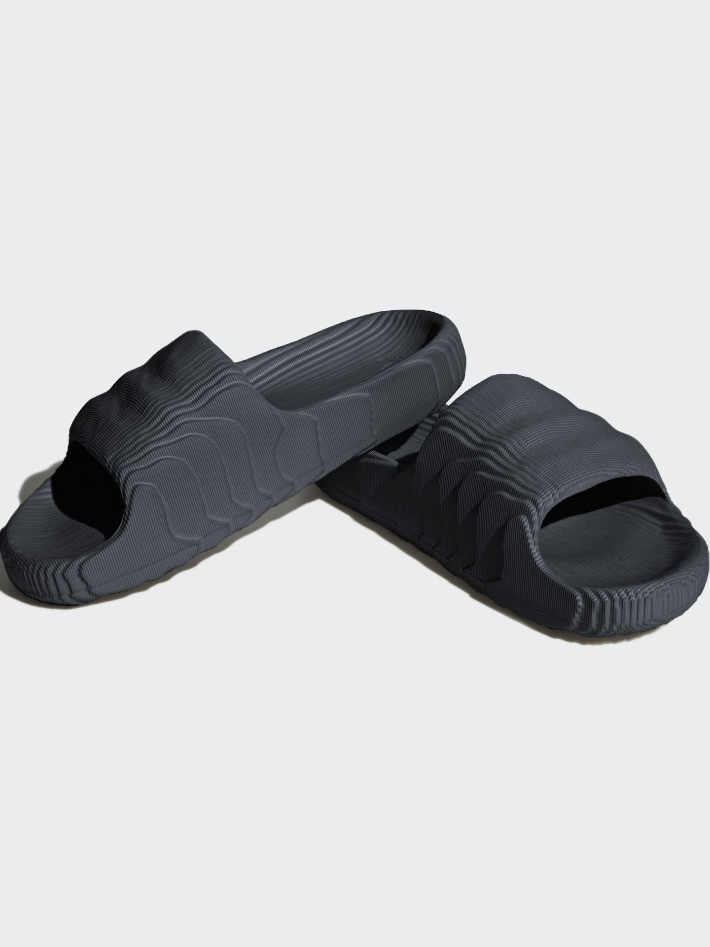 Men's Premium Flip Flop Fashion Slides-Dark Grey-BE2554