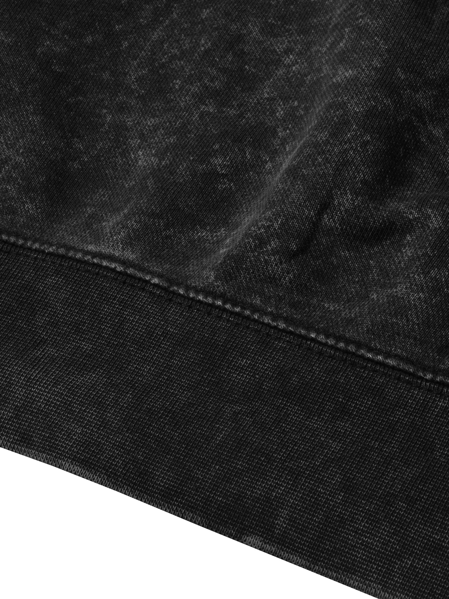 Next Terry Fleece Pullover Hoodie For Ladies Black Faded-SP415