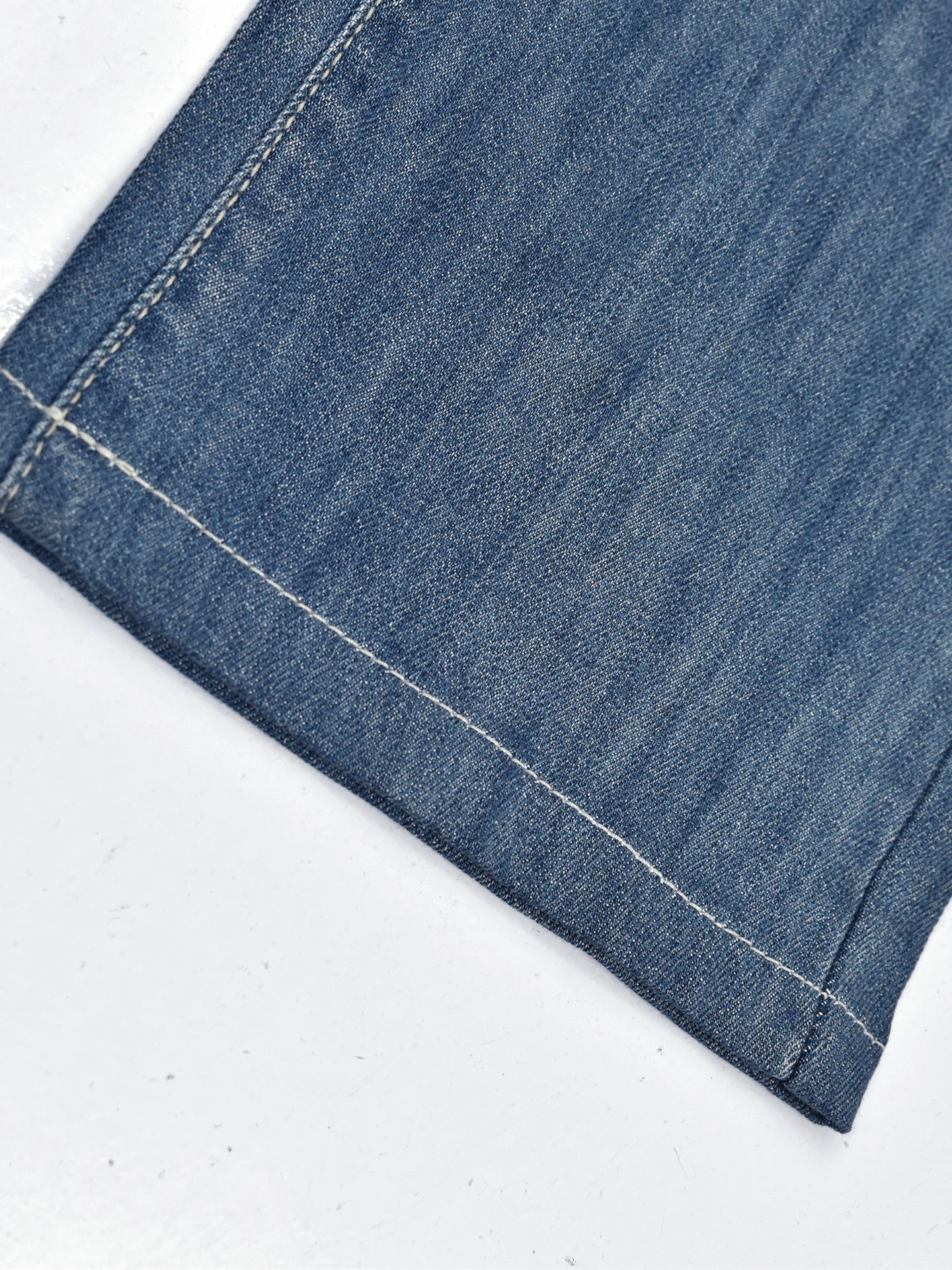 F&F Slim Fit Non Stretch Denim For Ladies-Blue Faded-SP2569