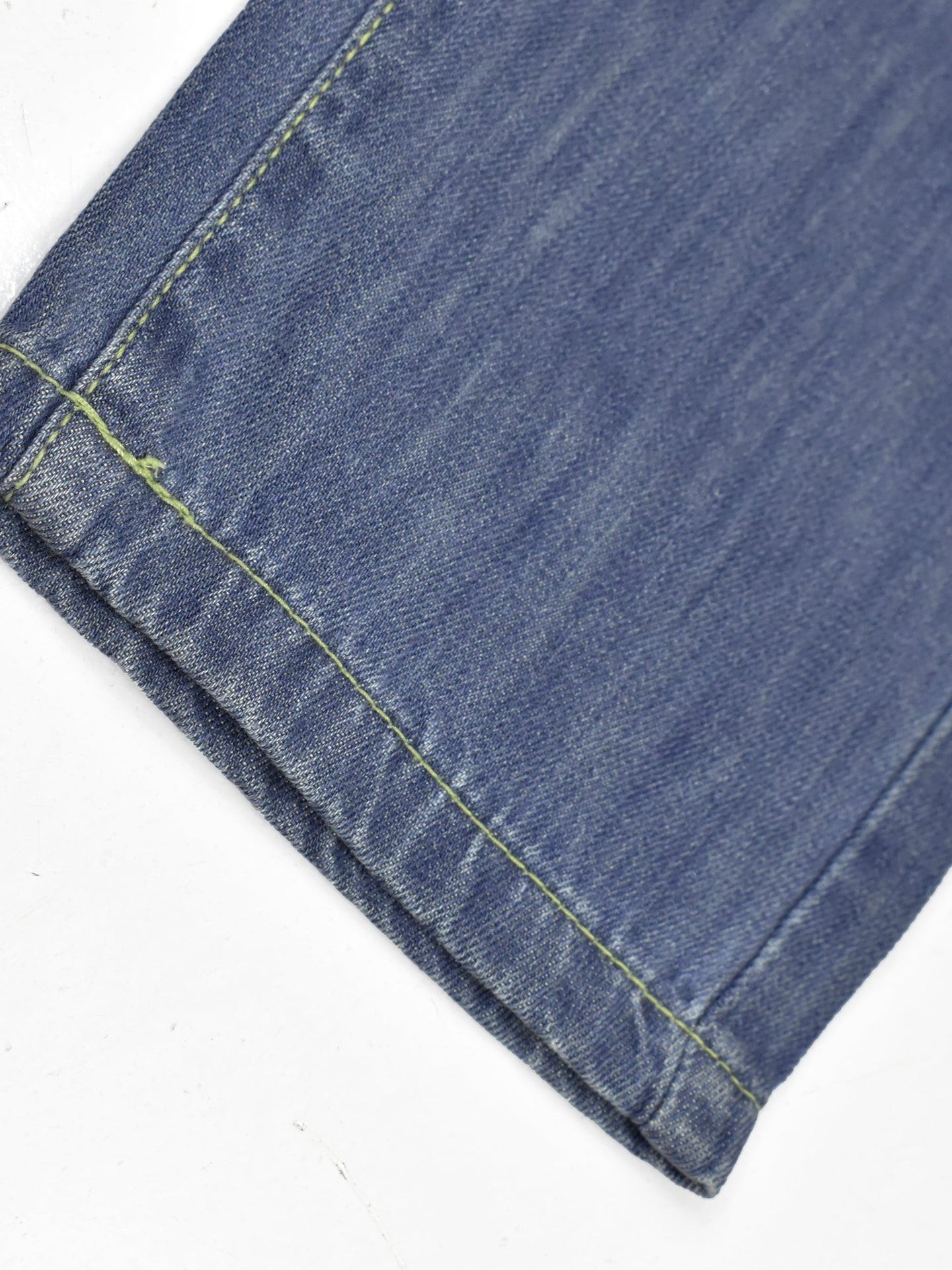 F&F Straight Fit Boot Cut Non Stretch Denim For Ladies-Blue Faded-SP2568