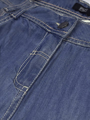 F&F Straight Fit Boot Cut Non Stretch Denim For Ladies-Light Blue Wash-F02