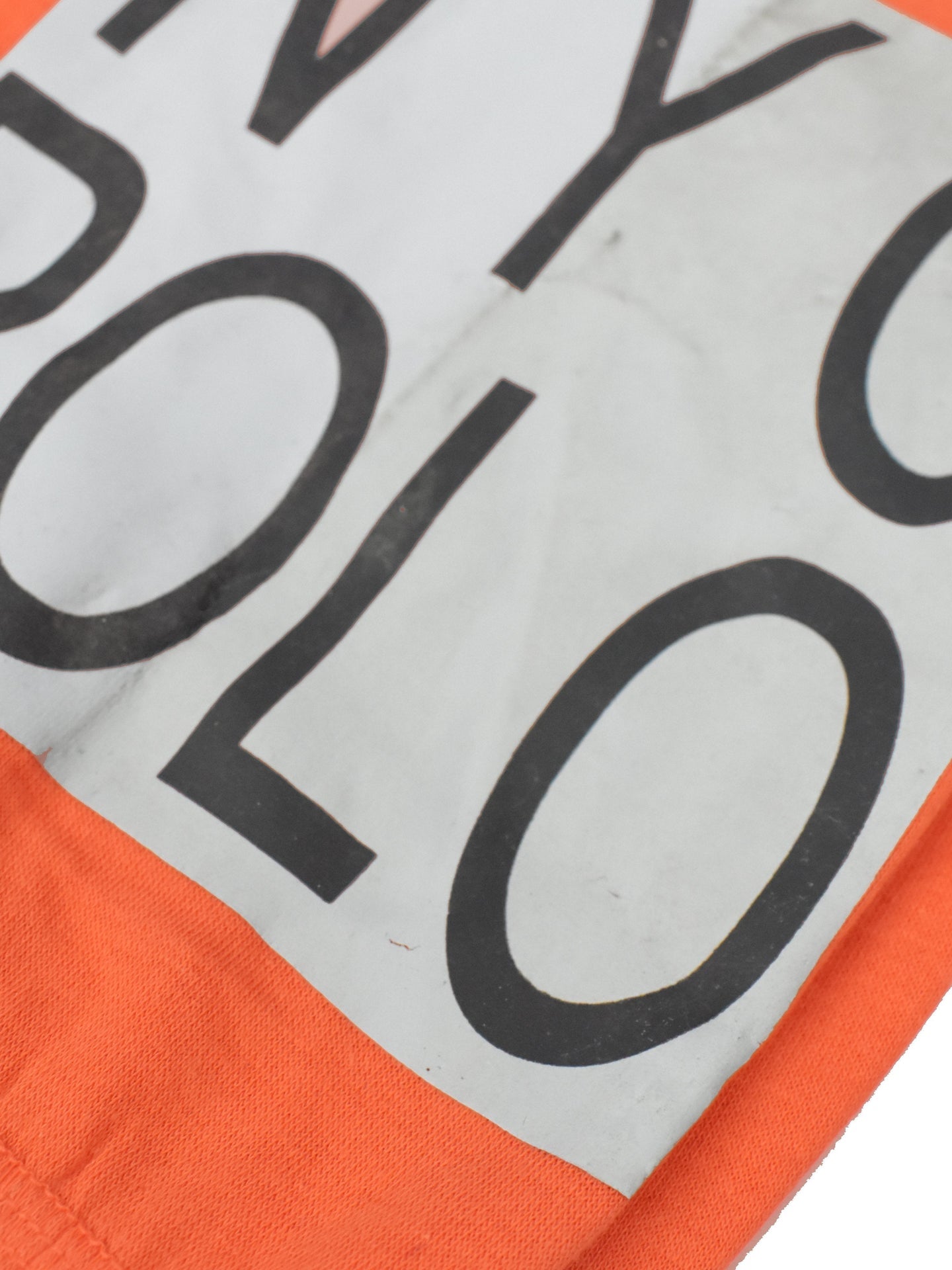 NYC Polo Fleece Gathering Bottom Capri For Ladies-Orange-SP2007