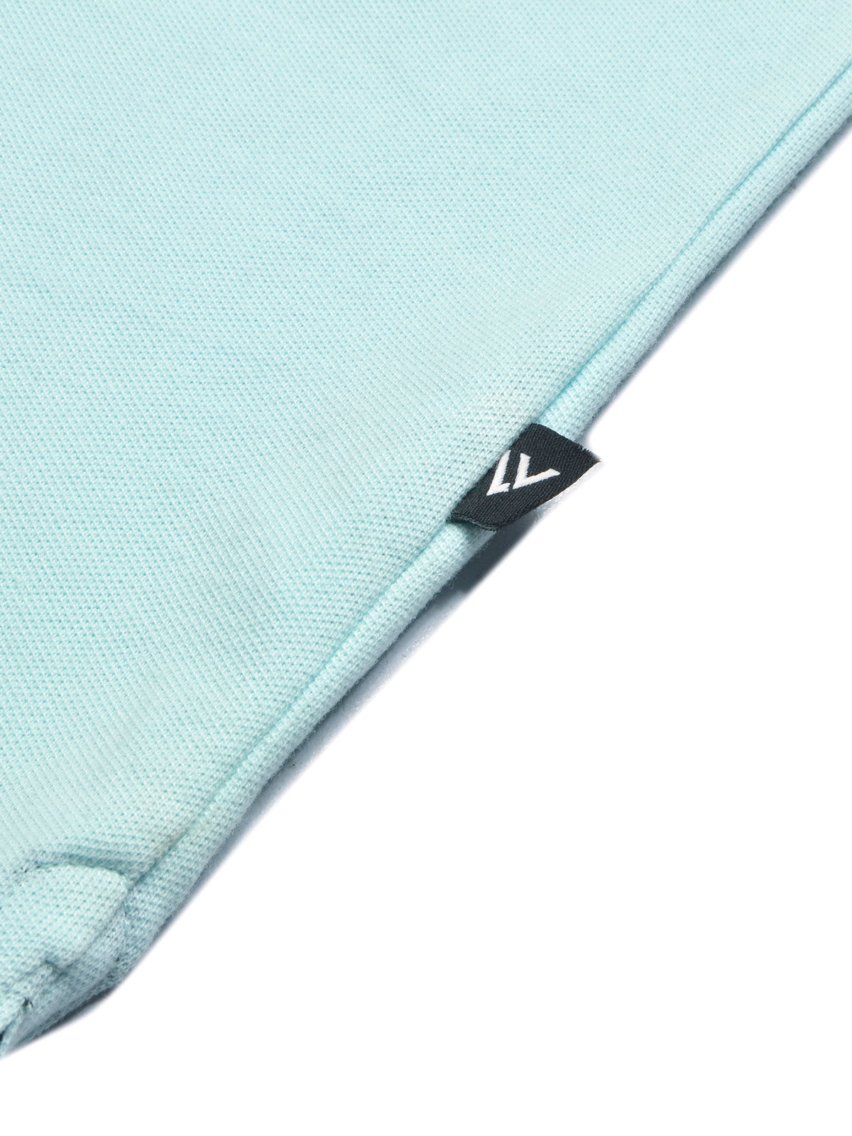 LV Summer Polo Shirt For Men-Light Cyan & Dark Navy-BE676/BR12929