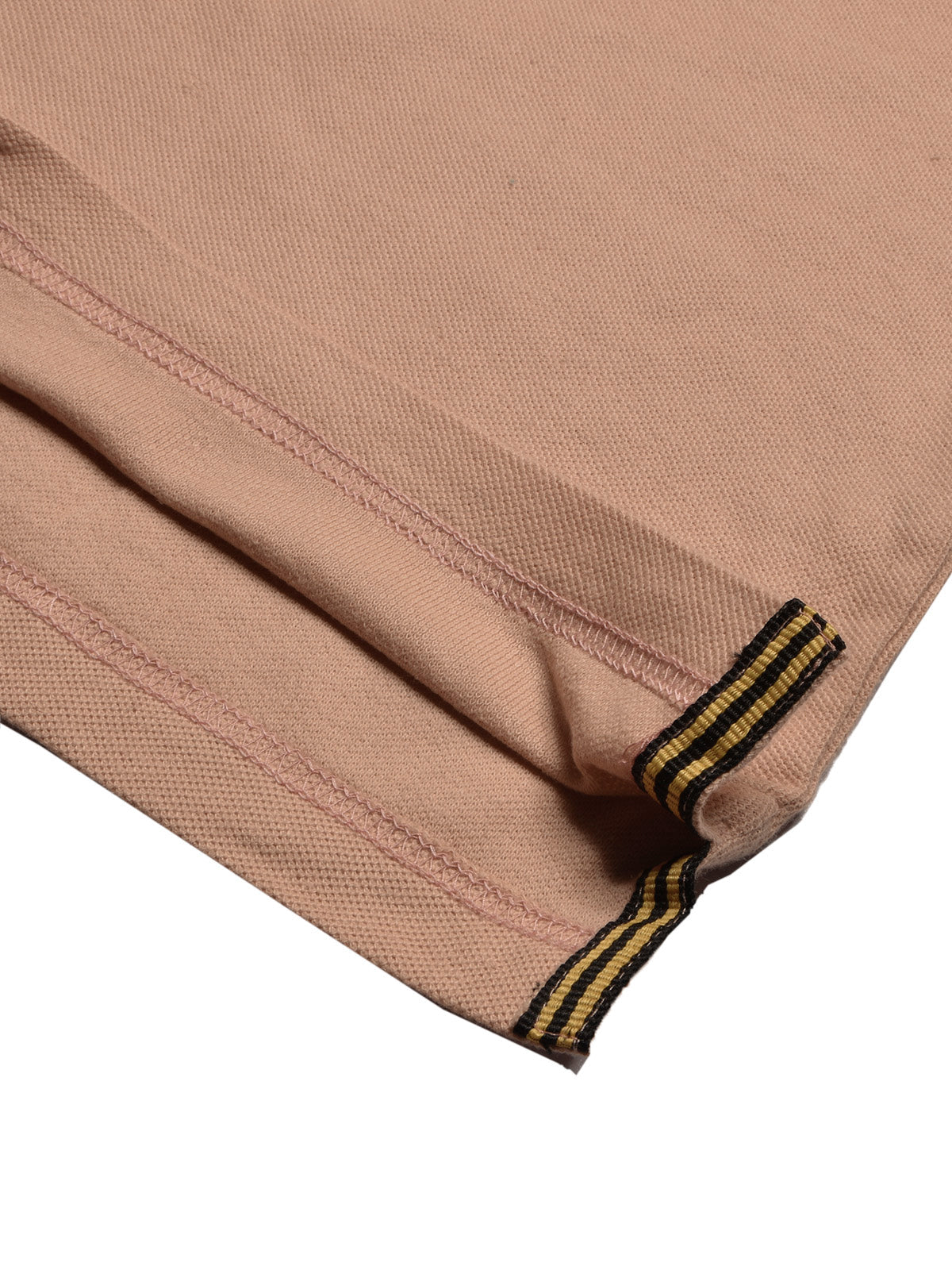 NXT Summer Polo Shirt For Men-Light Orange with Navy Panel-BE683/BR12936