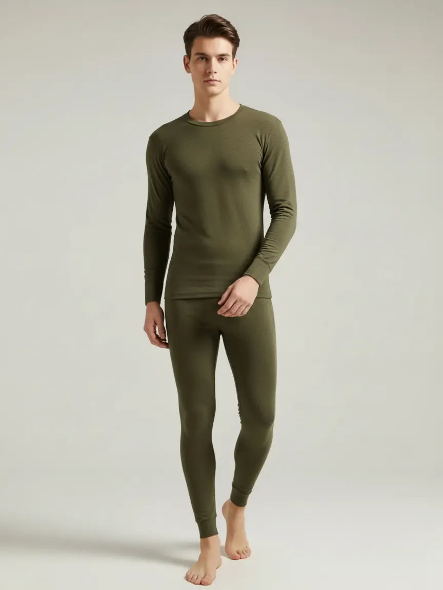 VZV Warmer Suit For Men-Olive Green-VZV01