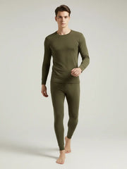 VZV Warmer Suit For Men-Olive Green-VZV01