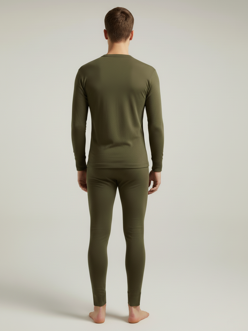 VZV Warmer Suit For Men-Olive Green-VZV01