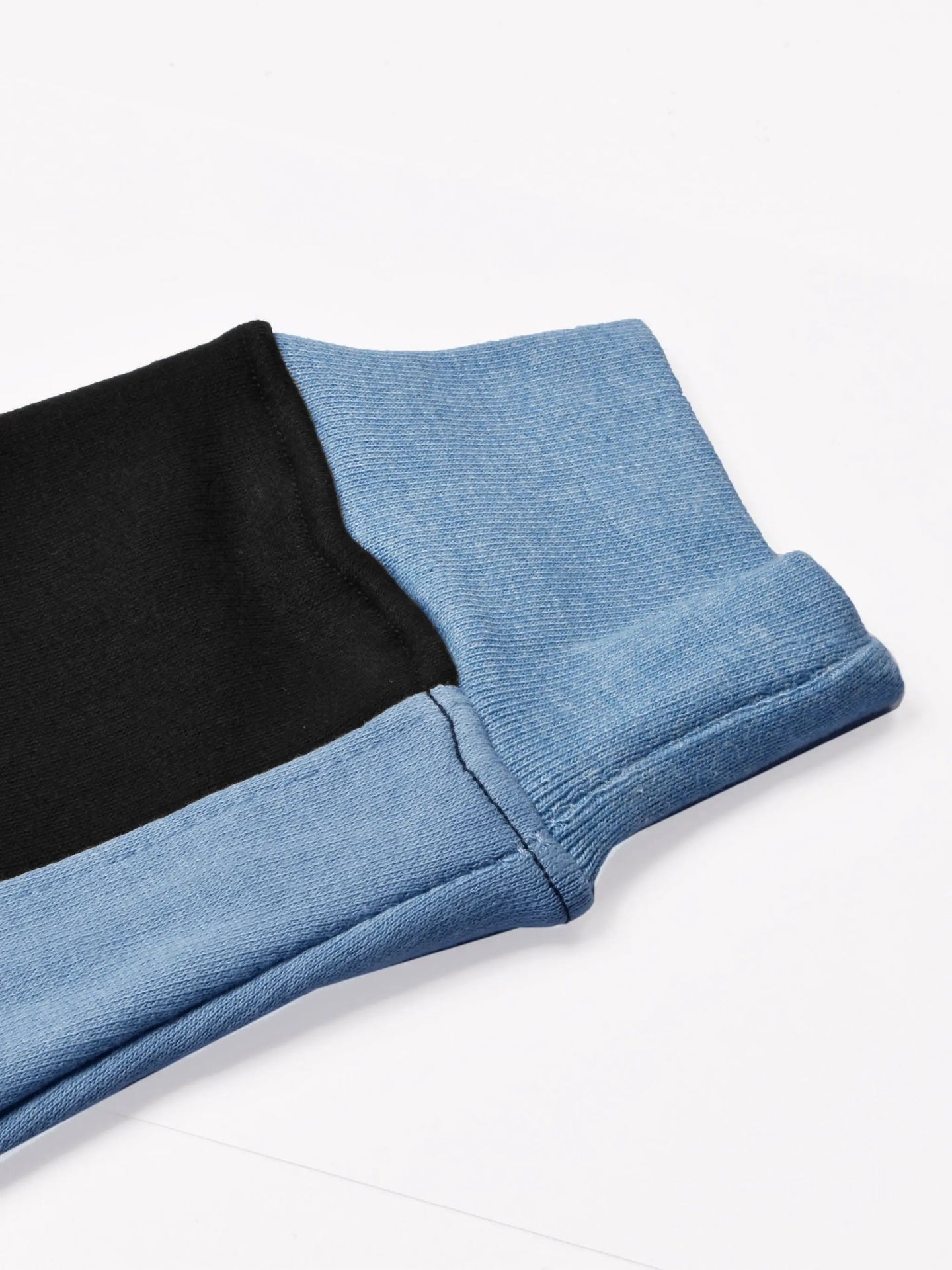 U.S Polo Assn Fleece Tracksuit For Men Black & Blue-SP301/RT2128