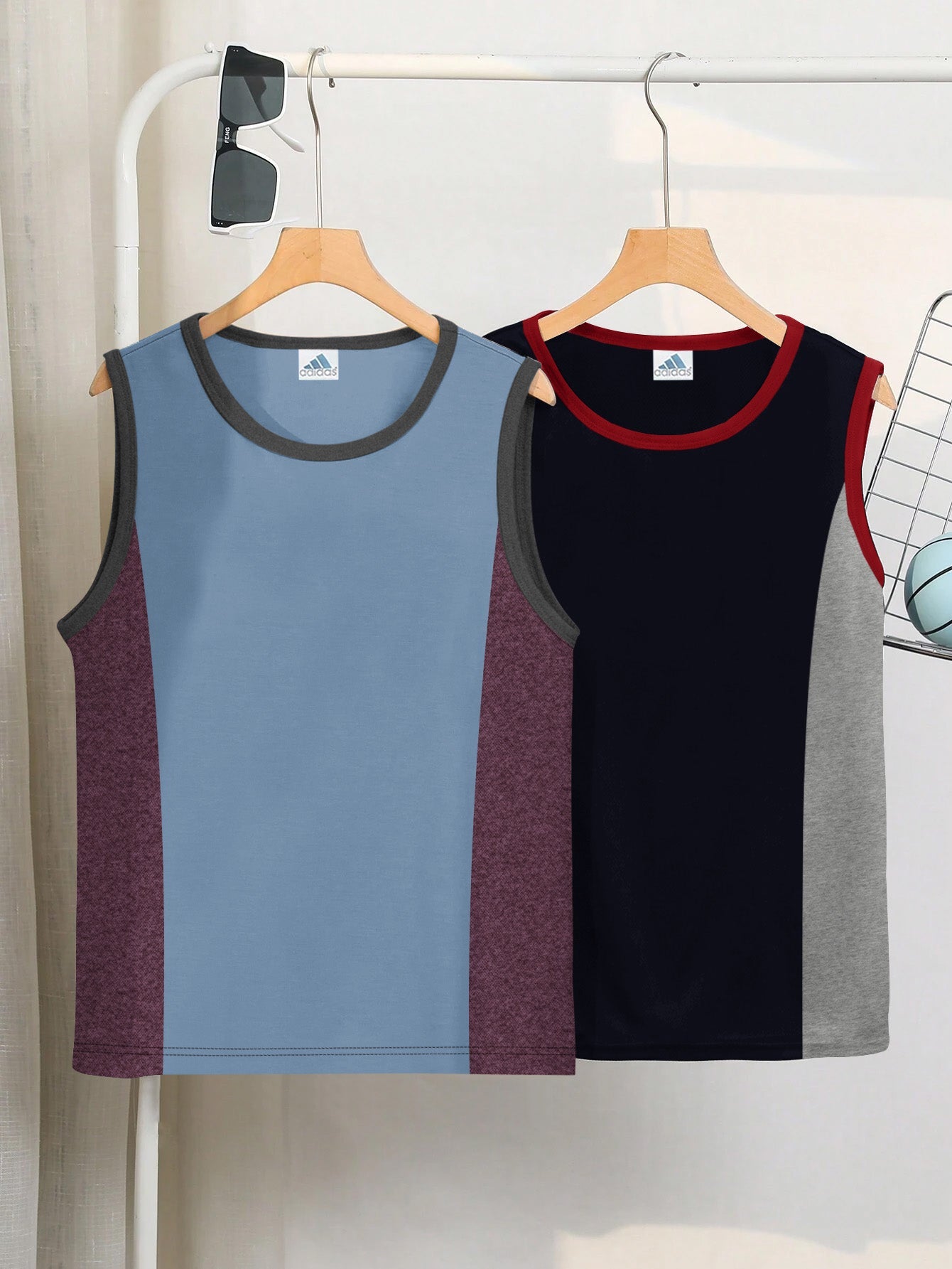 Pack Of 2 ADS Single Jersey Sleeveless T Shirt For Kids-BE3238