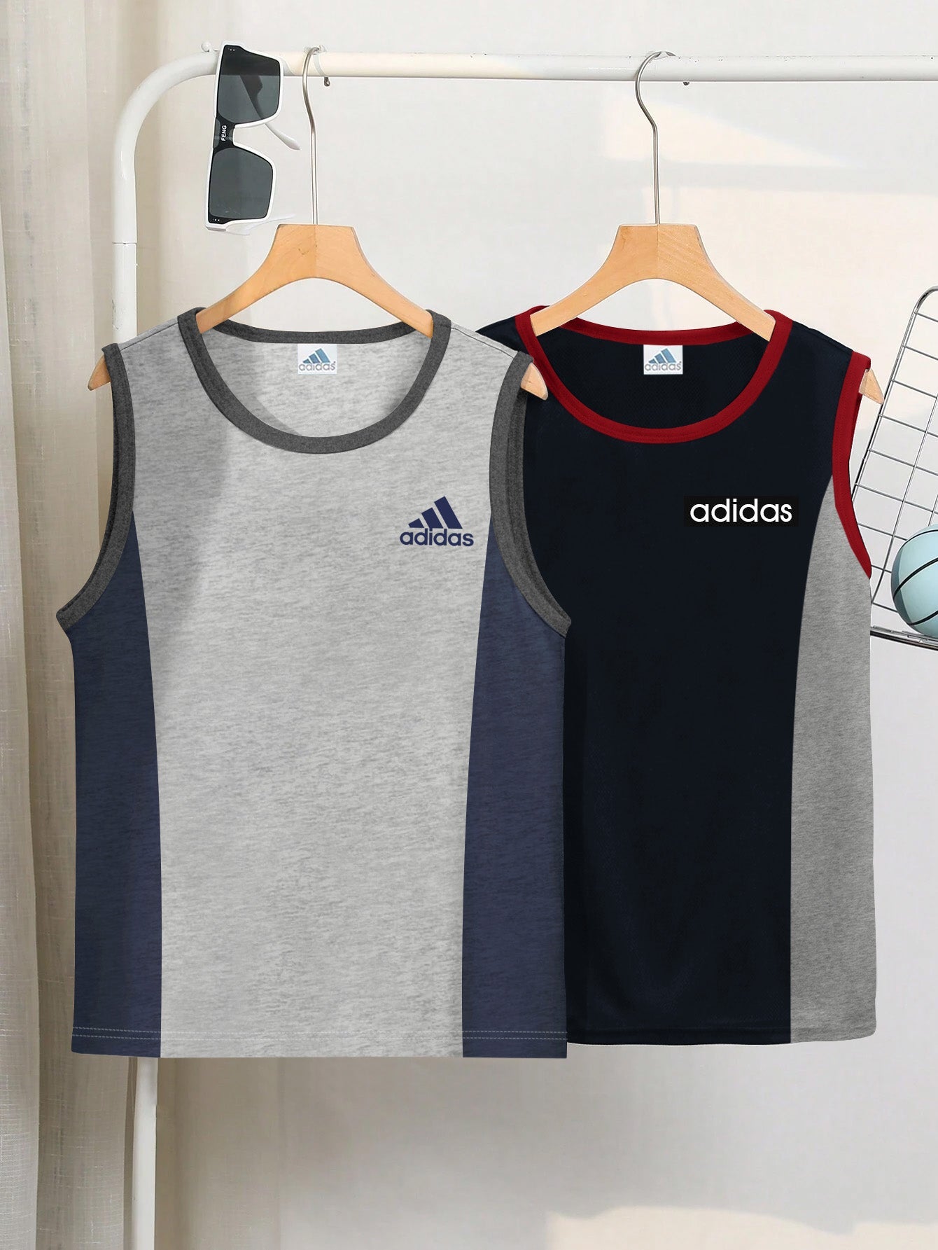Pack Of 2 ADS Single Jersey Sleeveless T Shirt For Kids-BE3254