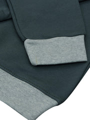 Upgrade Fashion Terry Fleece Funky Style Sweatshirt For Men-Slate Grey with Grey-BE2359