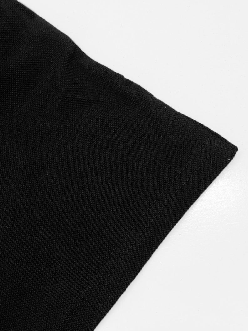 USPA Half Sleeve P.Q Polo Shirt For Kids-Black & Magenta-RT1970