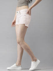 Old Navy Denim Short For Ladies-Baby Pink-SP2419