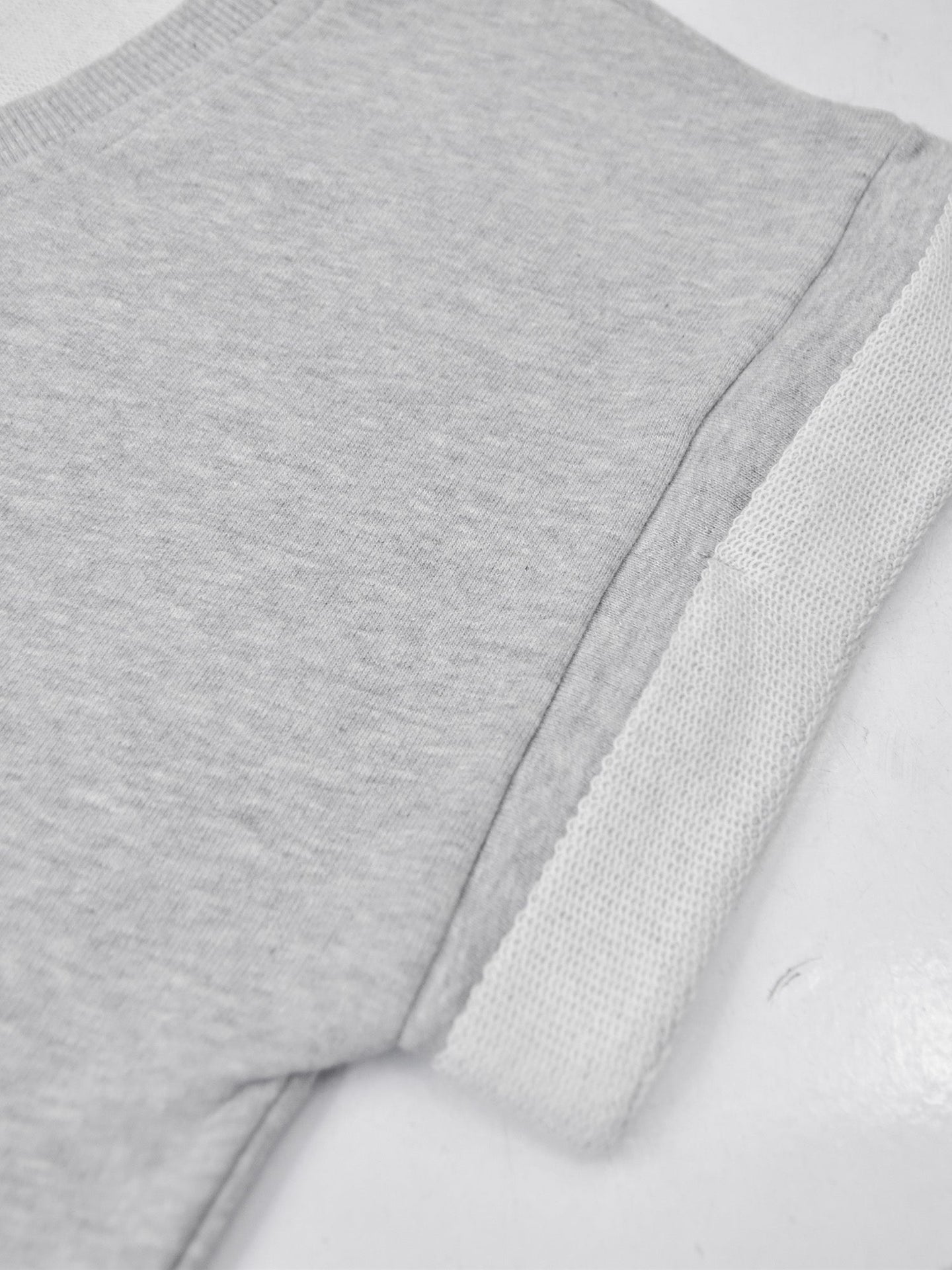 Adidas Terry Fleece Long Sweatshirt For Ladies-Grey Melange-RT837