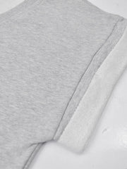 Adidas Terry Fleece Long Sweatshirt For Ladies-Grey Melange-RT837