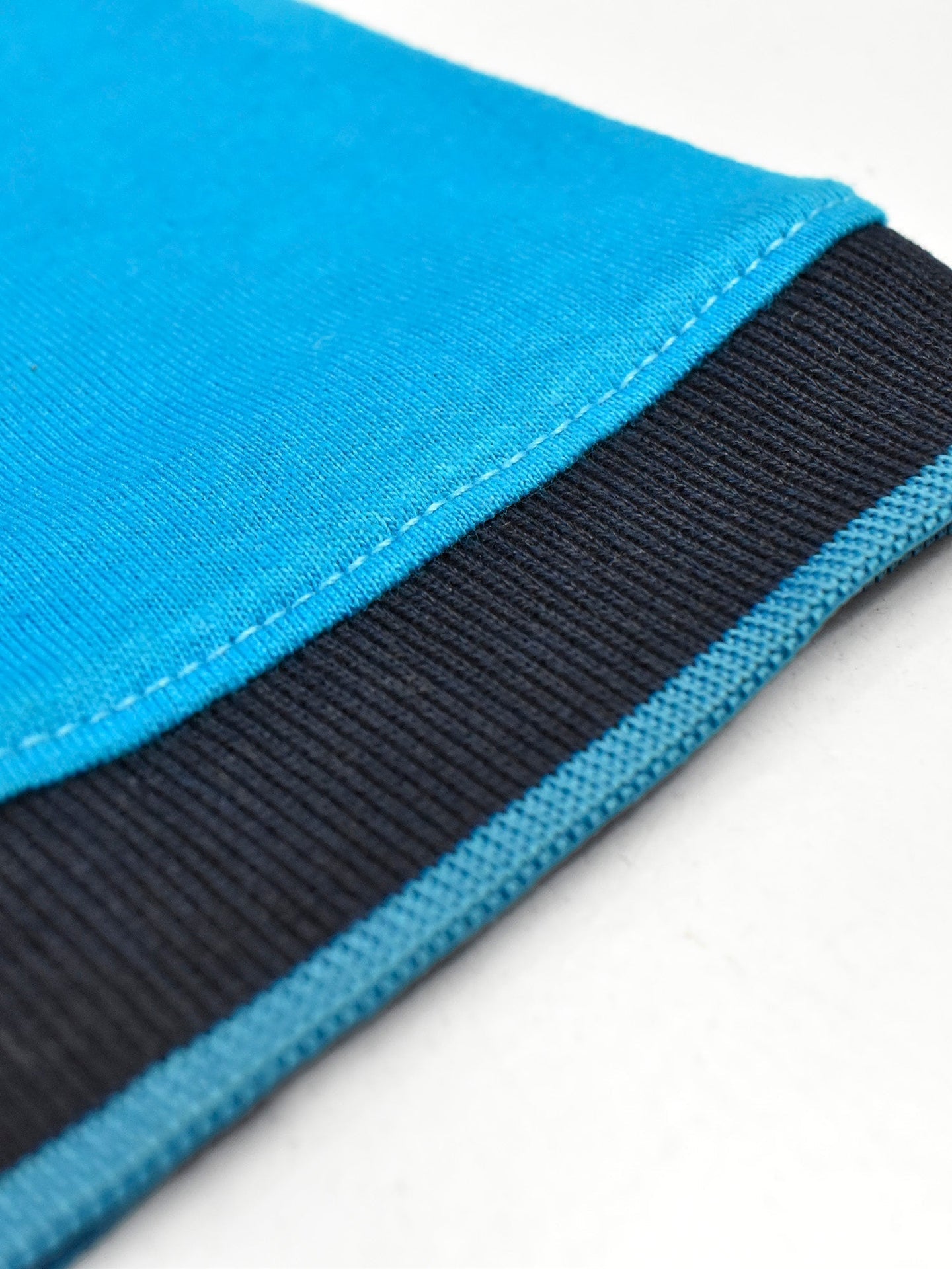 Champion Single Jersey Polo Shirt For Kids-White with Blue & Navy Panels-SP1699/RT2409