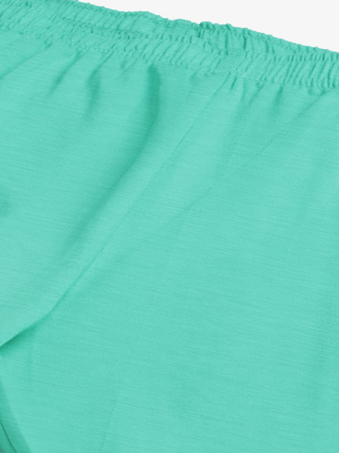 Bella Couture Summer Leggings For Ladies-Cyan Green-SP2042