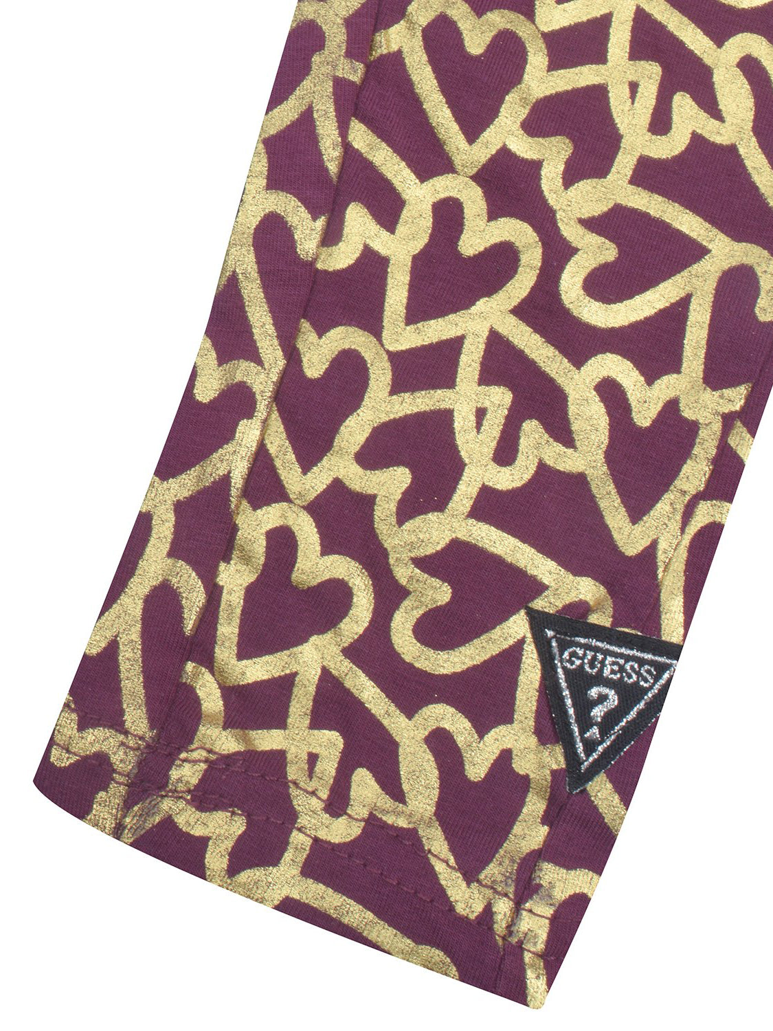 Guess Stylish Legging For Girls-Dark Indigo with Allover Print-RT2509