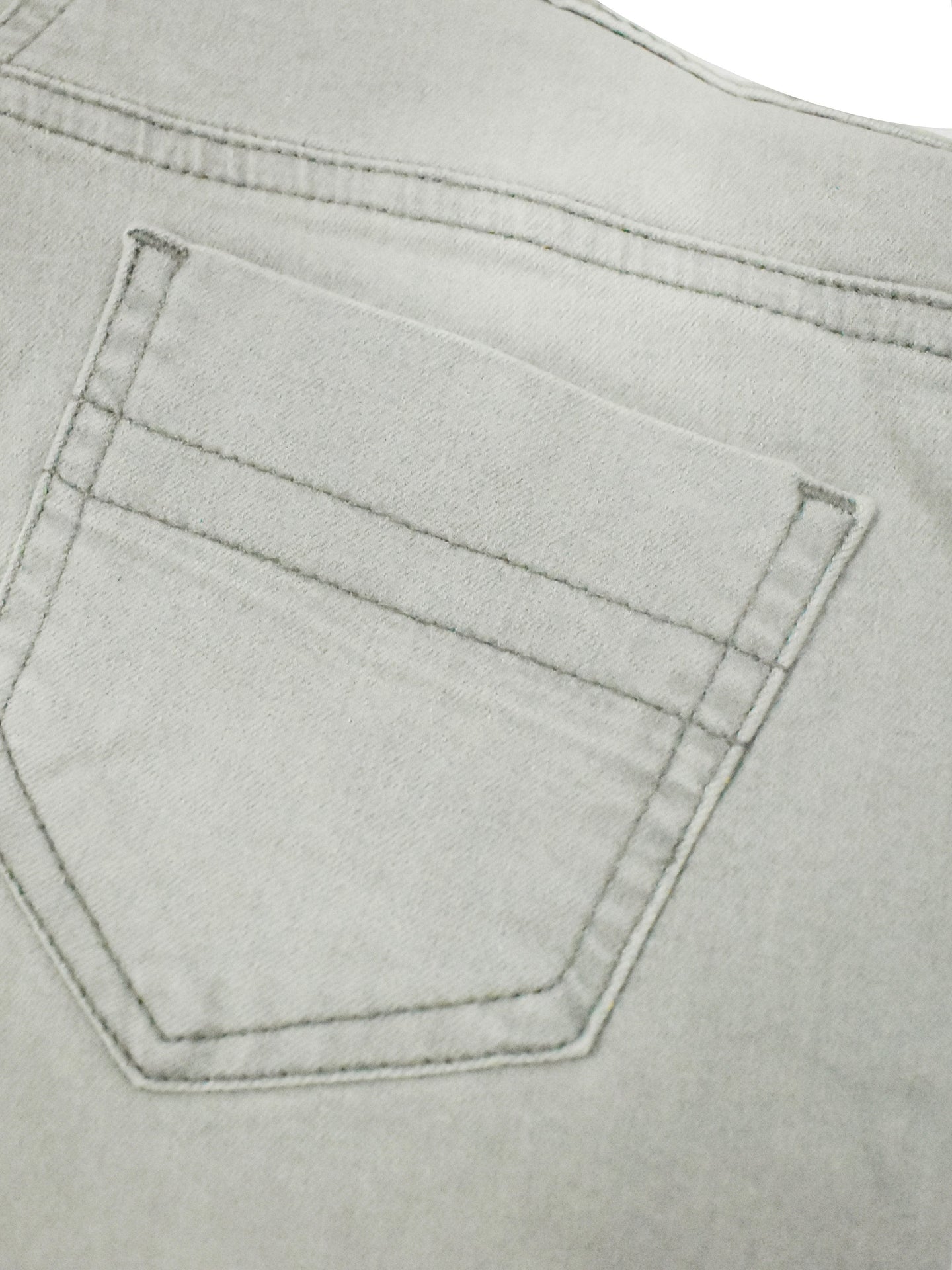 Kookai Denim Short For Ladies-Grey-SP2417