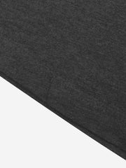 L.A.T Crew Neck Single Jersey Tee Shirt For Kids-Charcoal Melange-SP2093