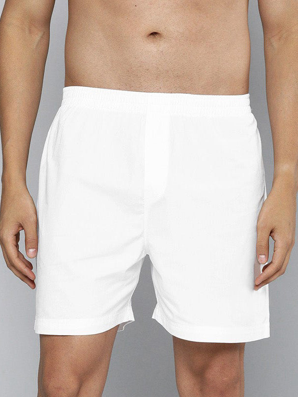 M-17 Single Jersey Boxer Short For Men-White-RT830 (Copy)