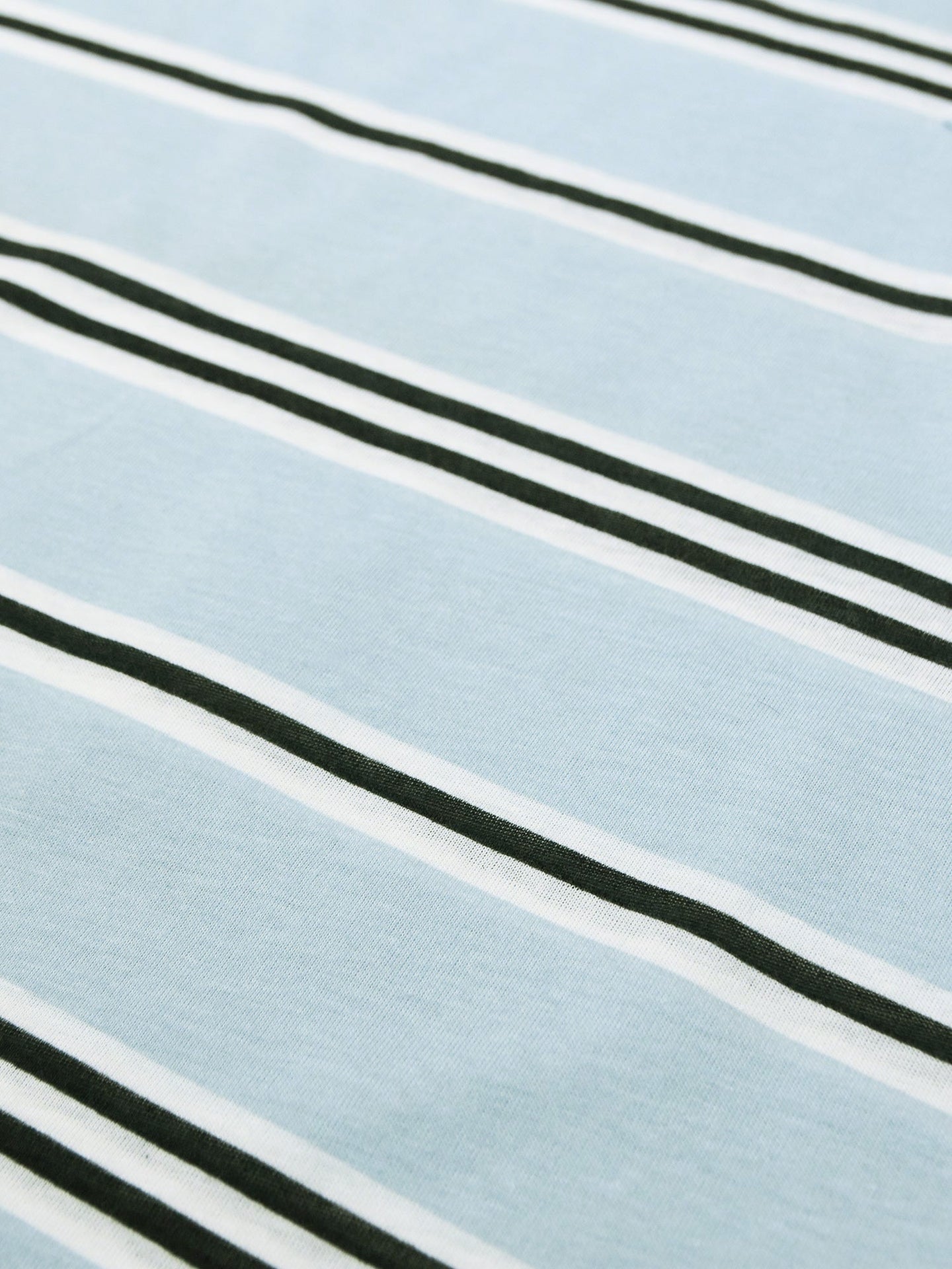 Orignal Single Jersey Crew Neck Tee Shirt For Men-Blue With Stripes-SP1736/RT2425