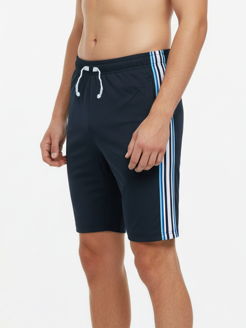Stylish Lycra Short For Men-Dark Navy-NSK46