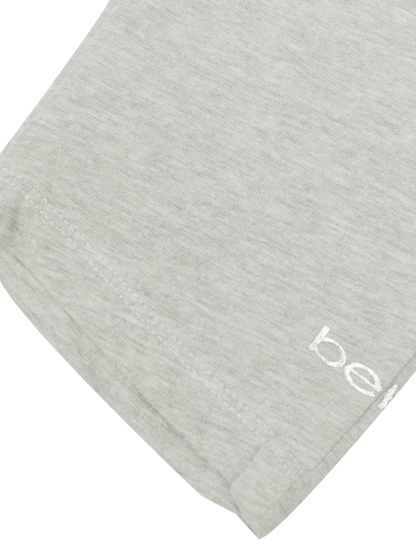 Next Summer Signle Jersey Short For Kids-Grey Melange-AN2857