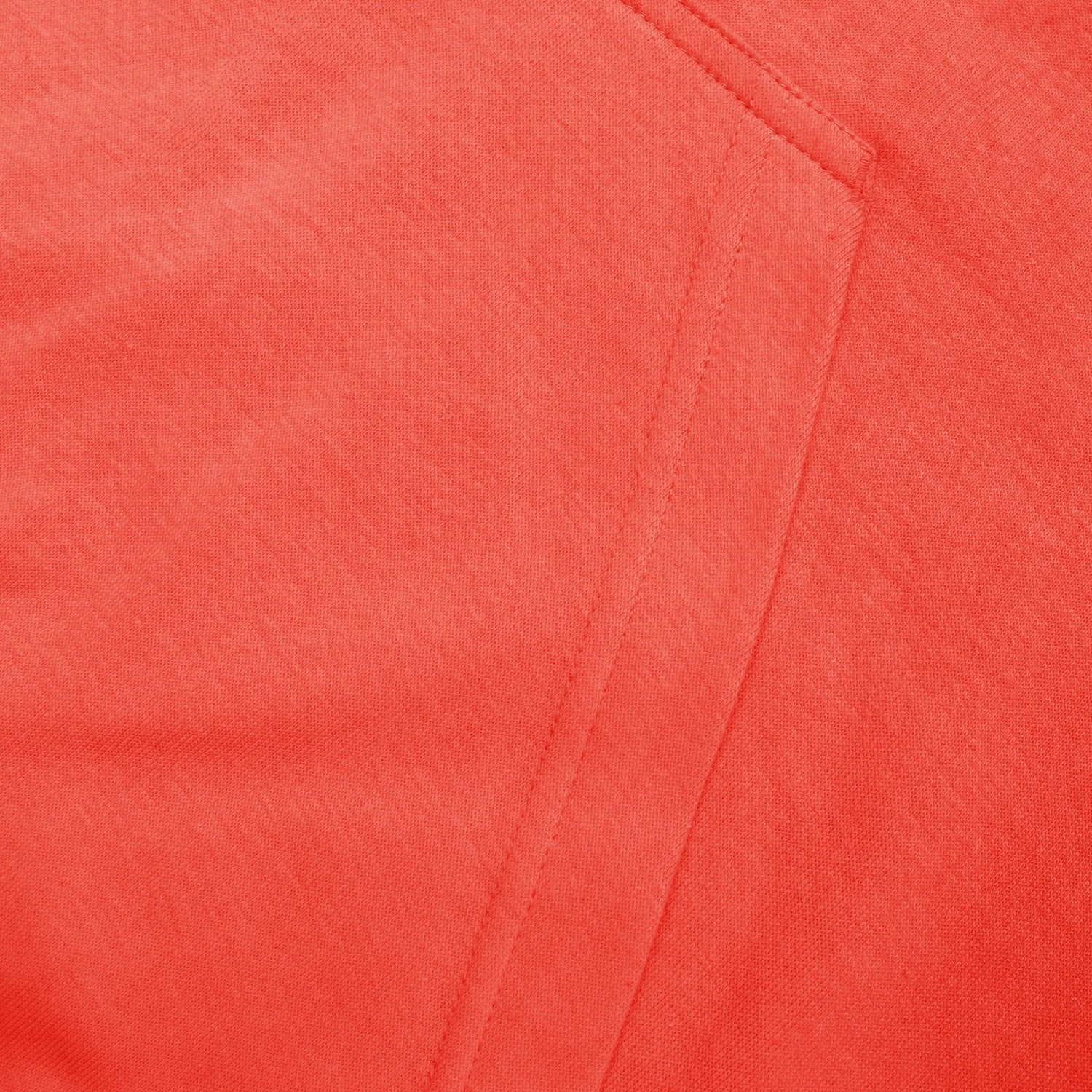 NK Fleece Short Sleeve Hoodie For Ladies-Orange-SP663