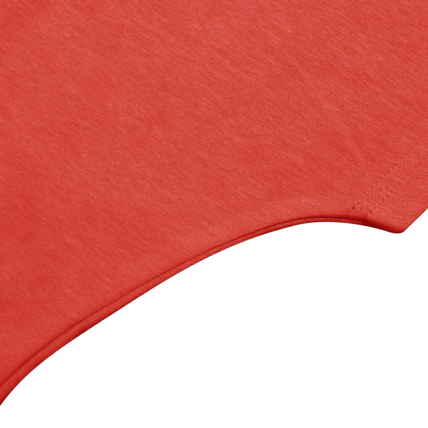 NK Fleece Short Sleeve Hoodie For Ladies-Orange-SP663