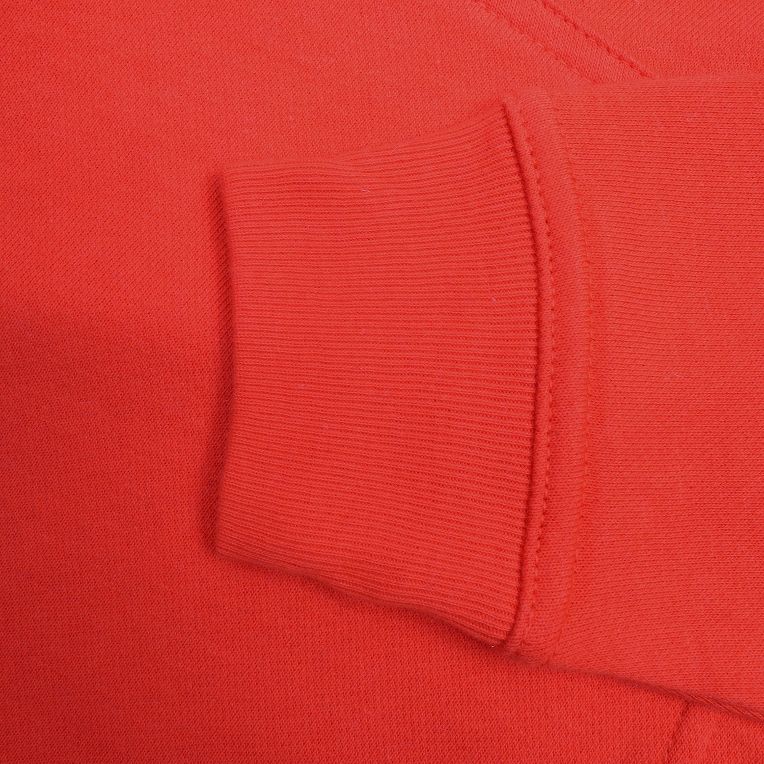 NK Terry Fleece Lace Up Hoodie For Ladies-Coral Orange-RT905