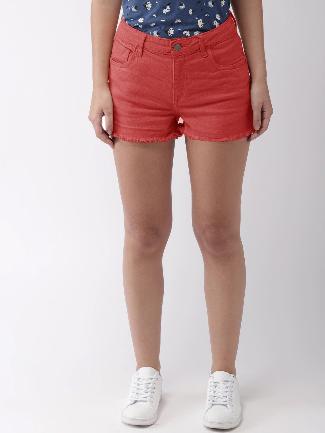 Old Navy Denim Short For Ladies-Red-SP2416
