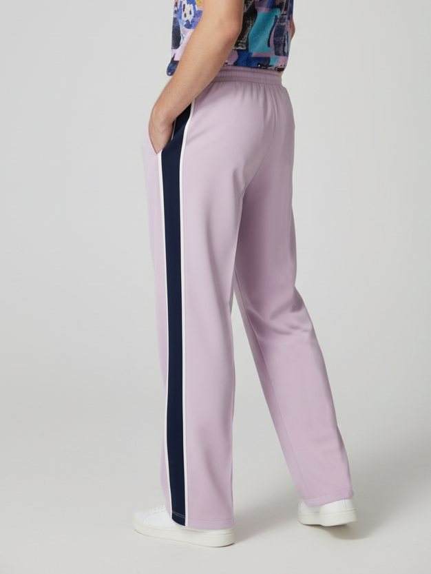 Stylish Regular Fit Single Jersey Summer Trouser For Men-Light Pink-NST06