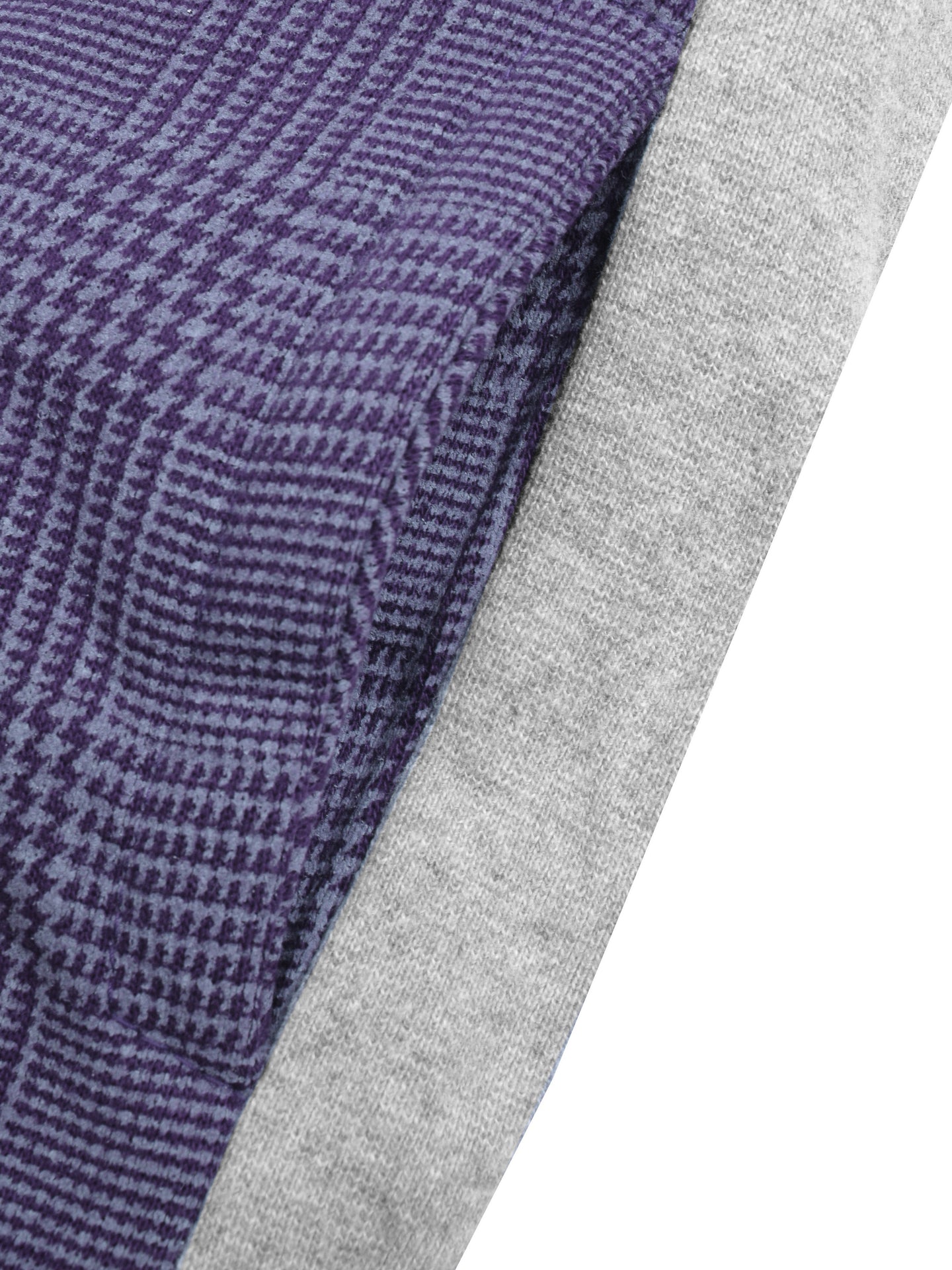 Red Pearl Ribb Slim Fit Jogger Trouser For Kids-Light Purple With All Over Print-SP872